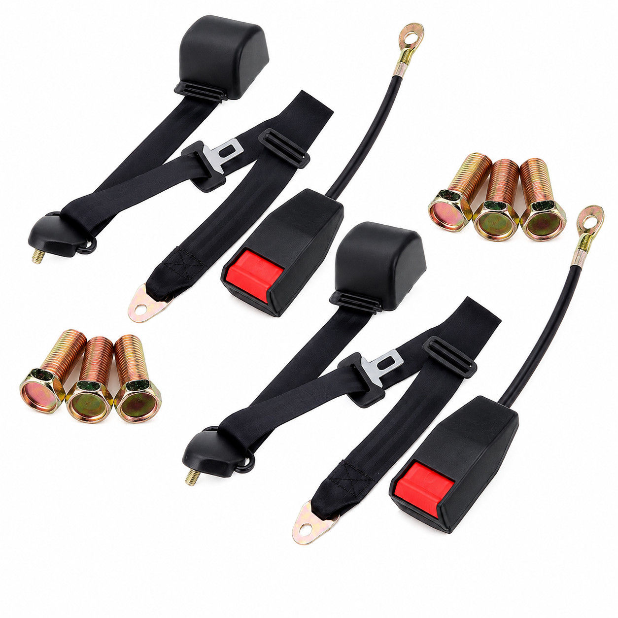 Front Seat Belt Adjustable 3 Point Direct Fit BMW Replacement Fit