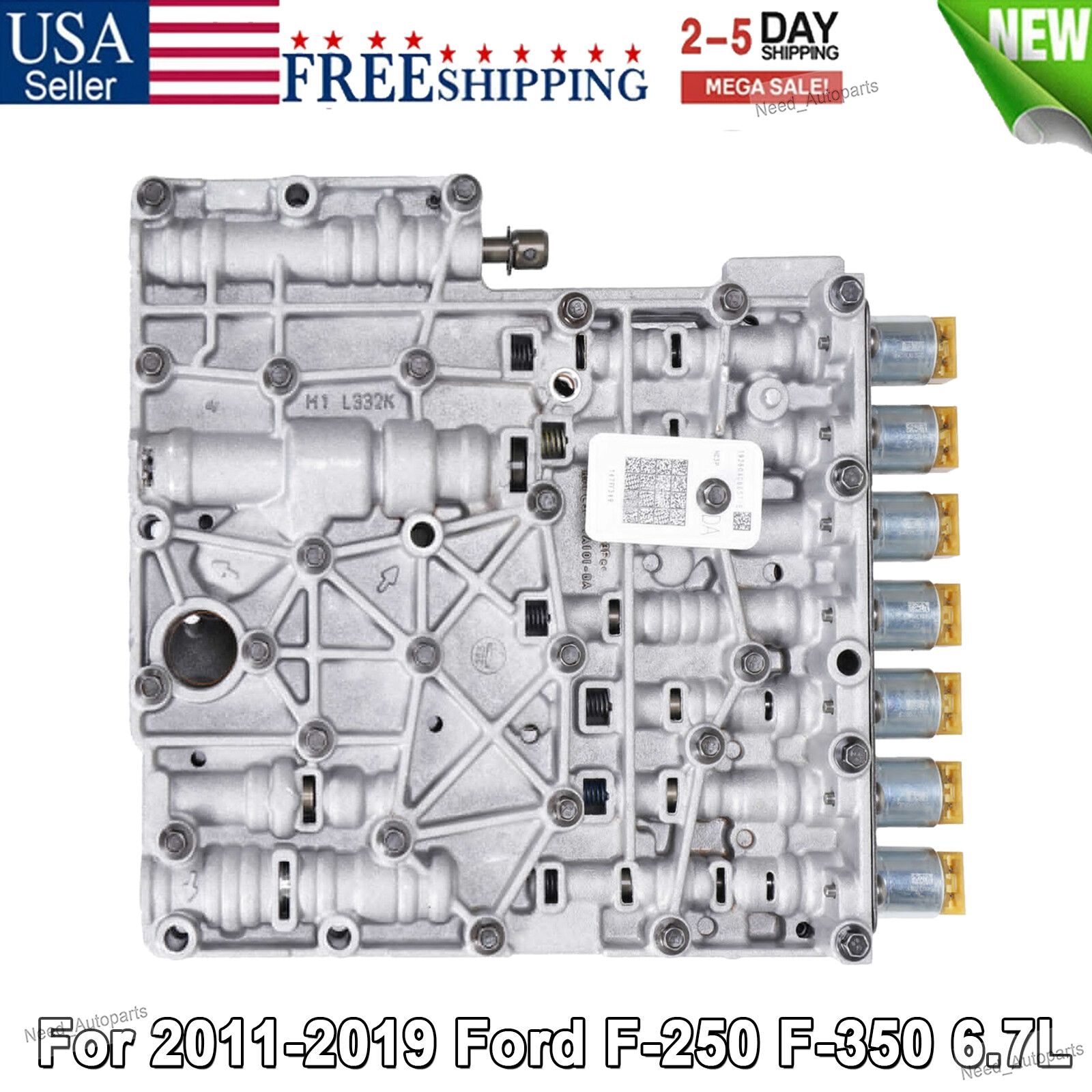 6R140 Valve Body w/Solenoids For 2011-2018 2019 Ford F-250 F-350 Super Duty 6.7L
