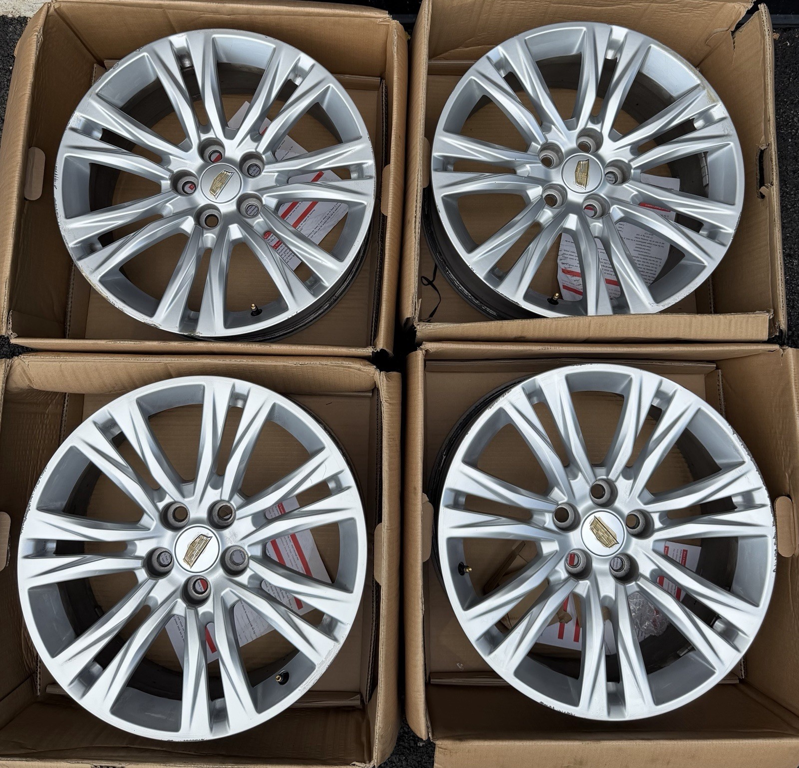 19” Cadillac XTS 2018 2019 OEM Wheels Rims 23372449 84065983 Set Of 4