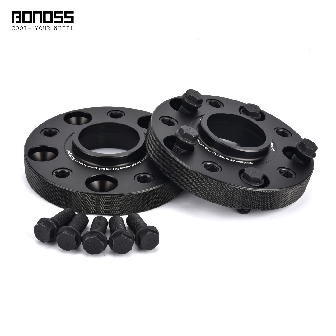 2x25mm for Mercedes-Benz GLC43 AMG BONOSS Wheel Spacer 5x112 CB66.5 M14x1.5 Bolt