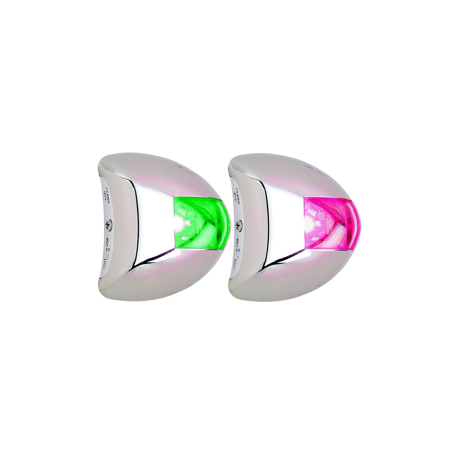 Perko 0617DP2STS | Vertical Mount LED Side Lights, Pair