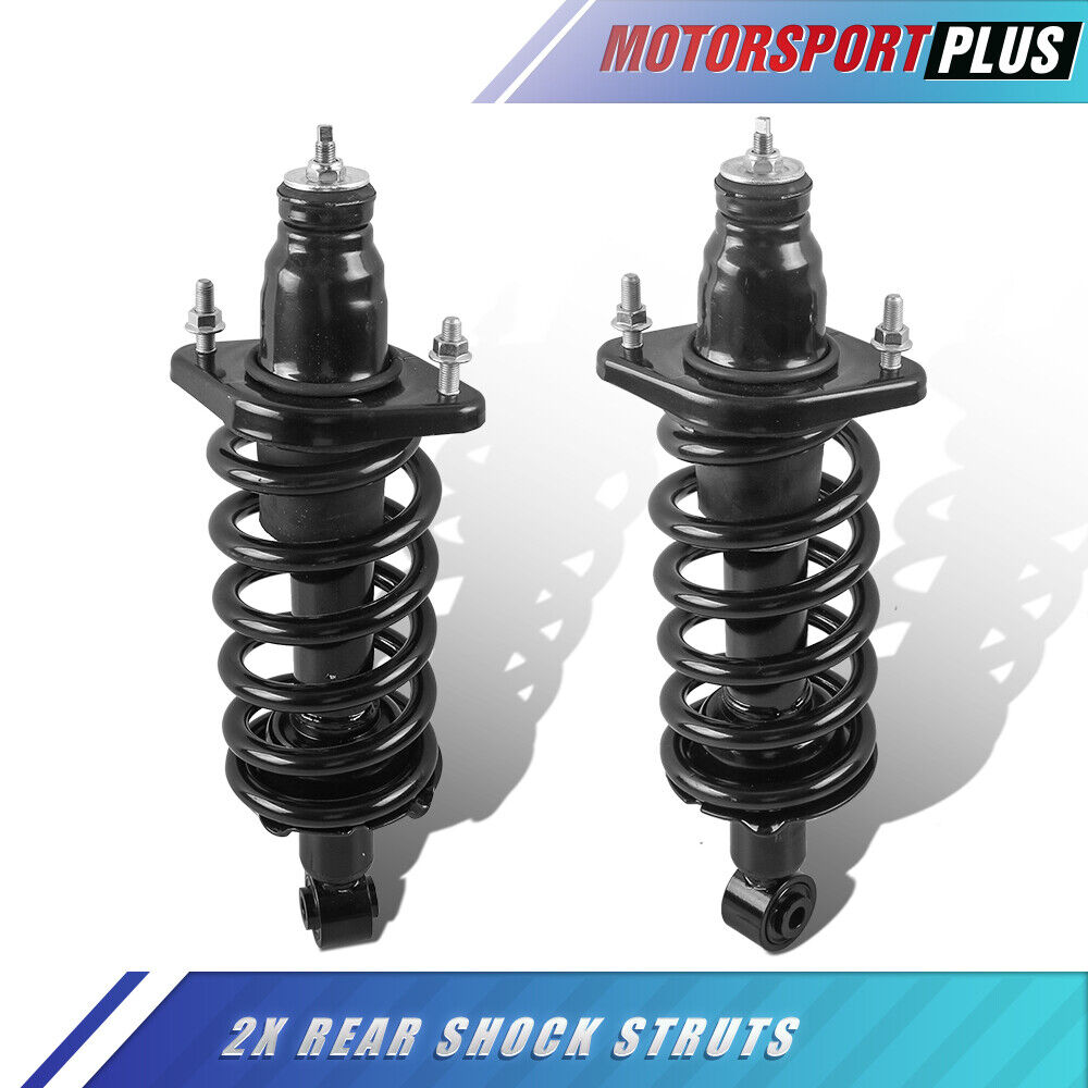 Pair Rear Shock Absorbers Coil Springs Assembly For 07-11 Honda CRV 4WD AWD FWD