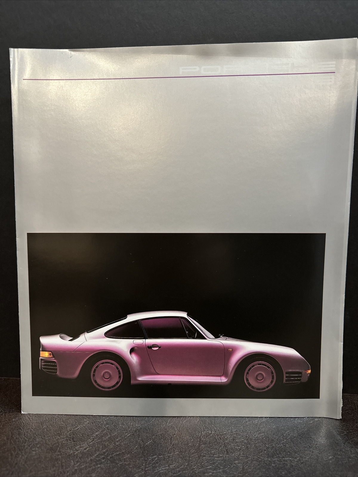 Porsche 959 Original Car Sales Brochure Catalog - 1987 1985 1986 Porsche 959 Original Car Sales Brochure Catalog - 1987 1985 1986