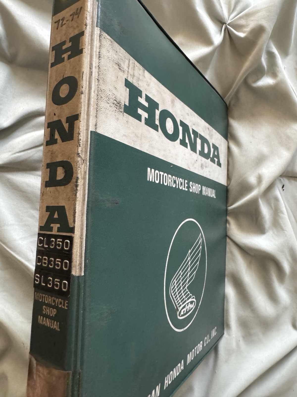 1972-1974 Honda 350 Service Manual Repair Book 1972-1974 Honda 350 Service Manual Repair Book