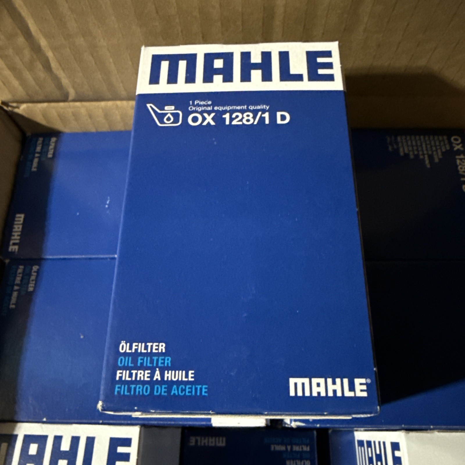 Mahle Oil filter - Porsche OX 128/1D
