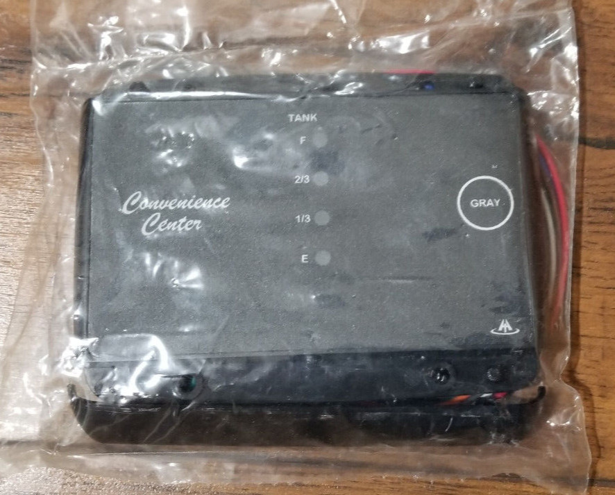 NEW RV Tank Sensor Monitor Panel ATC Convenience Center AT-SAM-5-03-1HJ & wires NEW RV Tank Sensor Monitor Panel ATC Convenience Center AT-SAM-5-03-1HJ & wires