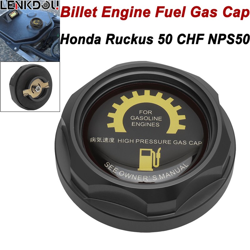 CNC Fuel Gas Tank Cap For Honda Metropolitan 50 II CHF50 CHF50S Ruckus 50 NPS50