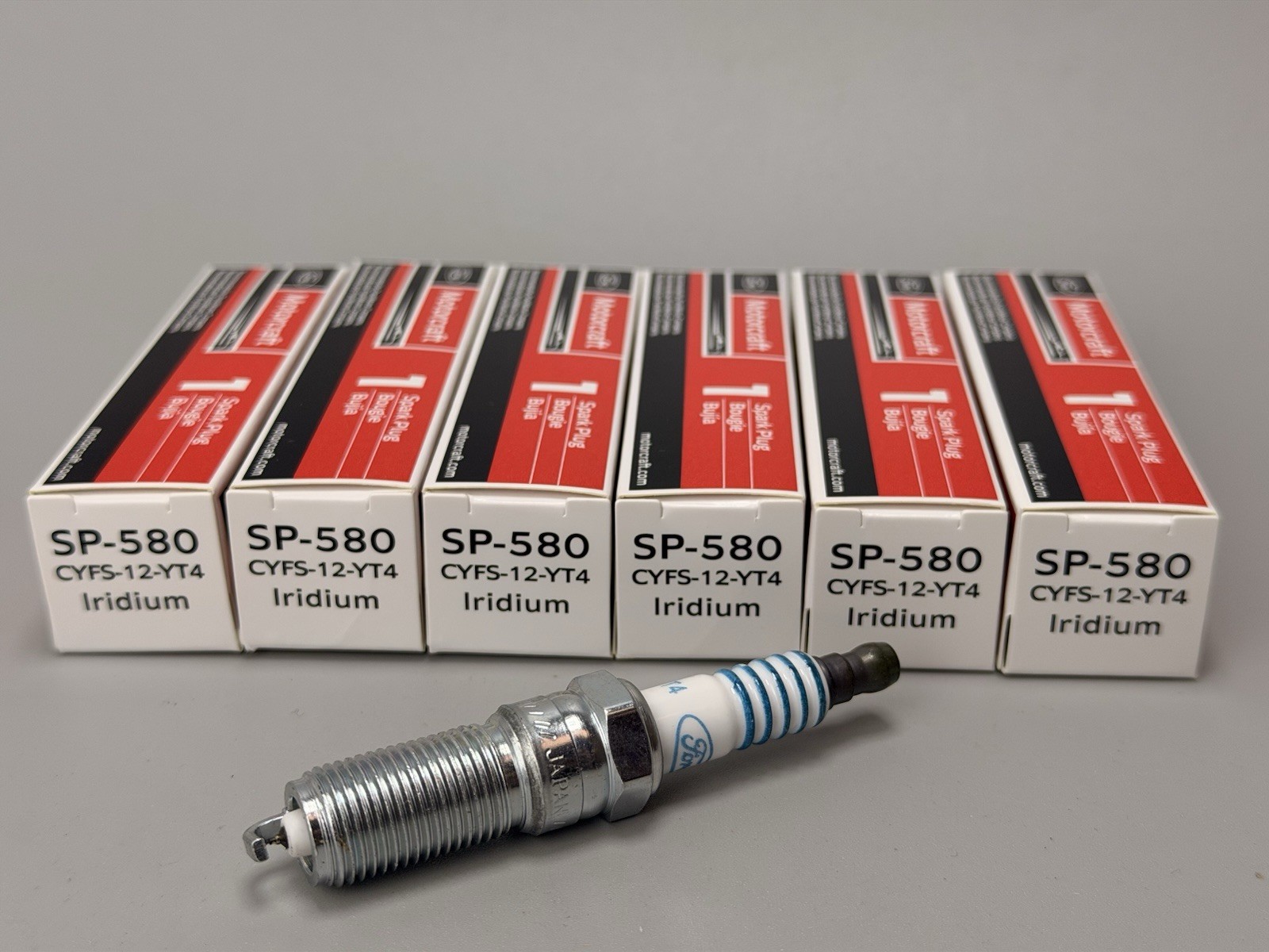 6 Pack - Genuine OEM Motorcraft SP580 SP580X Iridium Spark Plug CYFS12YT4X SP534