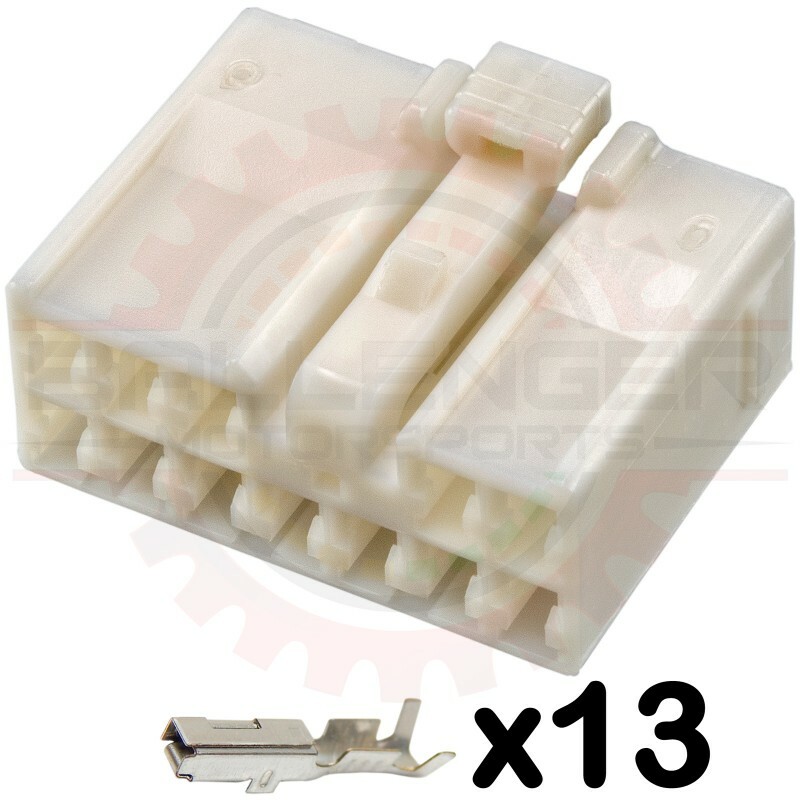 12 Way for Toyota MR2 EA1 Rear Trunk Junction Connector Kit