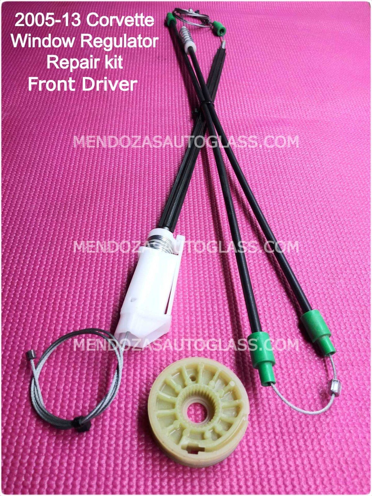 2005-13 Corvette C6 Window Regulator Repair Kit Fits Front Driver