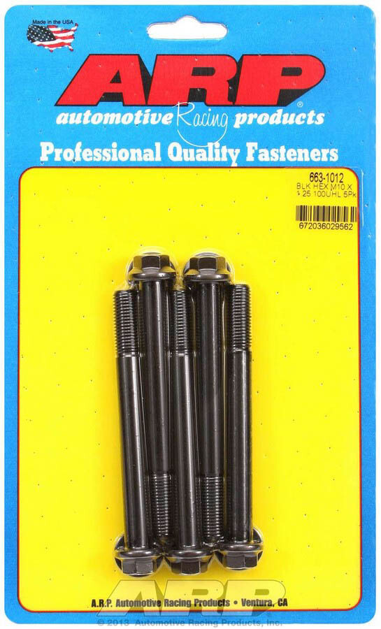 ARP Bolt Kit - 6pt. (5) 10mm x 1.25 x 100mm