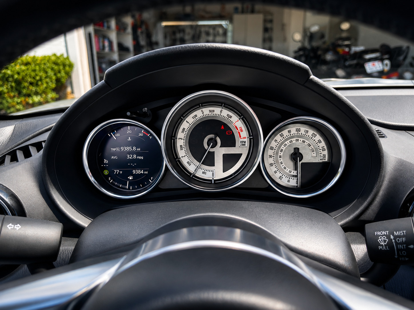 MRS Mazda MX5 Miata Vintage/Racing Metal Gauge Face Speedometer Tachometer 2024+ MRS Mazda MX5 Miata Vintage/Racing Metal Gauge Face Speedometer Tachometer 2024+