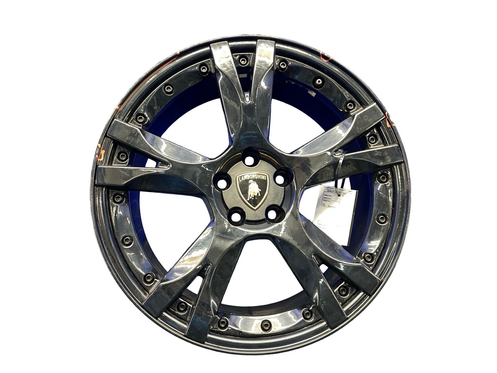 04-14 LAMBORGHINI Gallardo Spyder Coupe 19X8.5 Front 5 Spoke Callisto Wheel