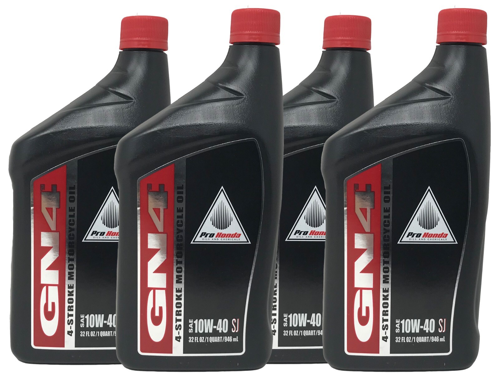 Honda Genuine OEM GN4 Motorcycle 10W-40 Oil Quart 08C35-A141M01 - 4 Pack Honda Genuine OEM GN4 Motorcycle 10W-40 Oil Quart 08C35-A141M01 - 4 Pack