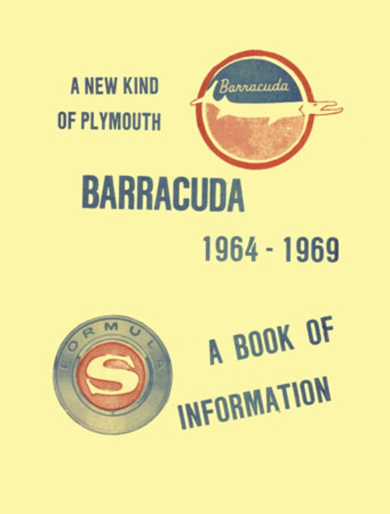 1964-1969 Plymouth Barracuda Factory Shop Service Manual