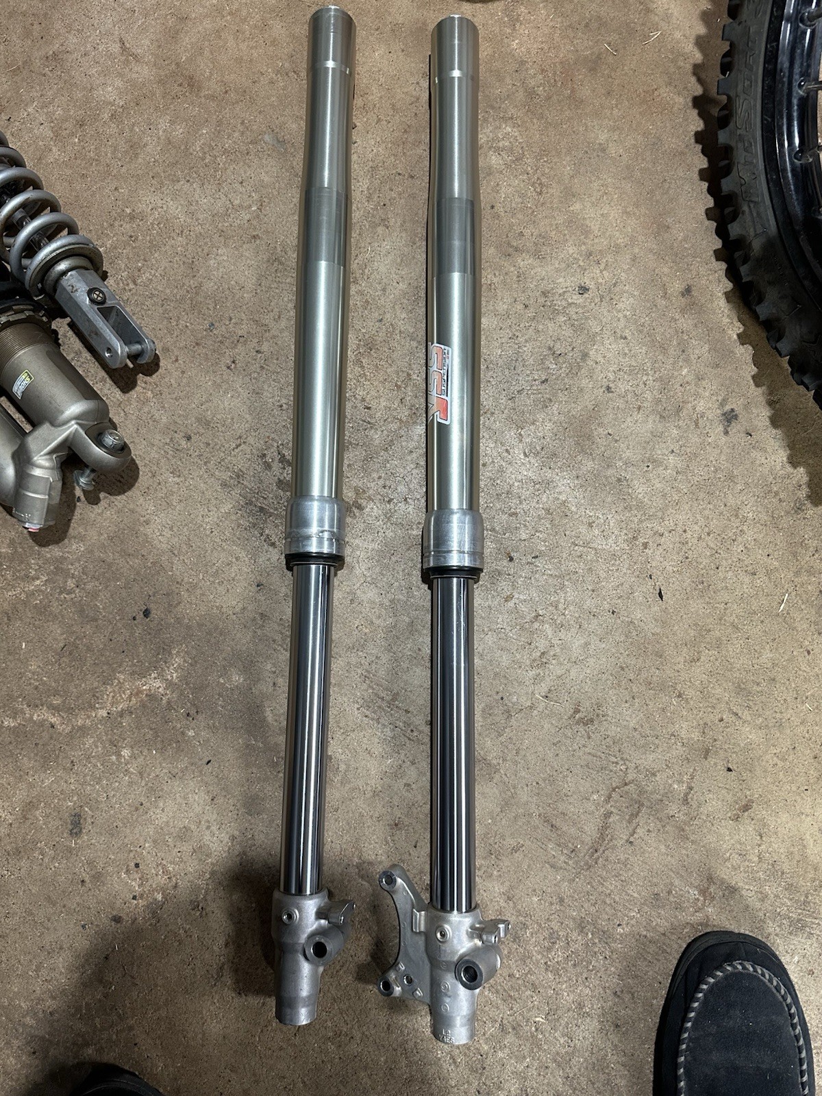 2002-2018 YZ85 KYB 36mm Inverted Forks OEM Factory Good 2002-2018 YZ85 KYB 36mm Inverted Forks OEM Factory Good