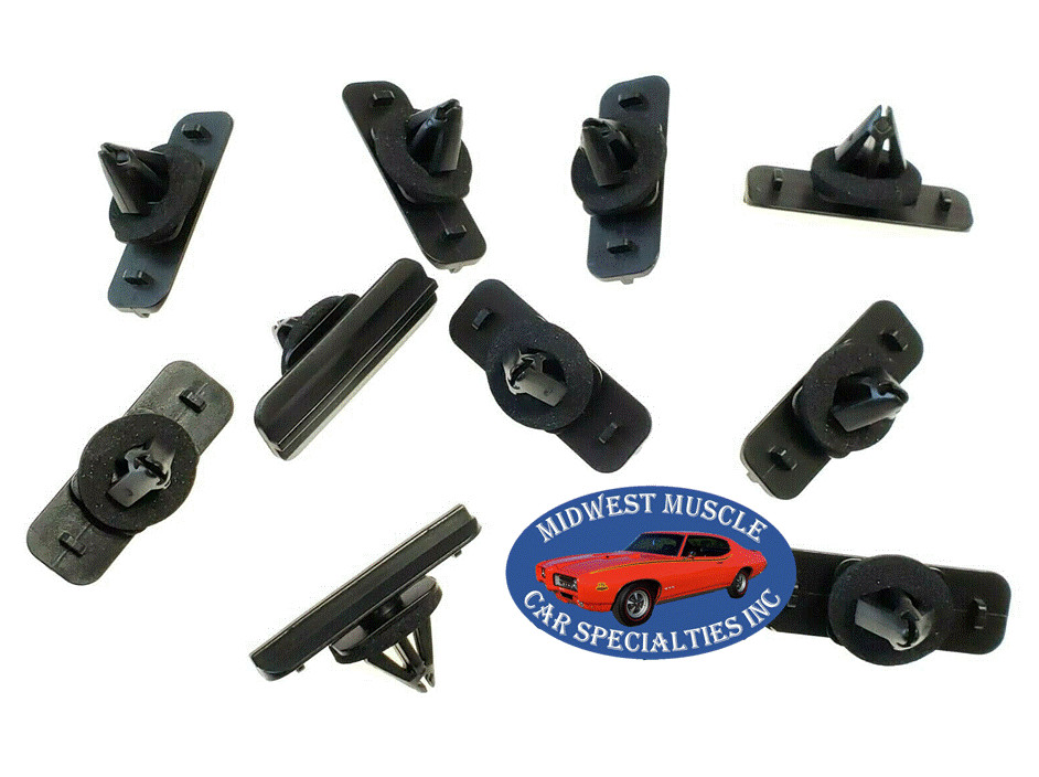 06-10 Jeep Commander Side Body Fender Flare Molding Retainer Trim Clips D81 06-10 Jeep Commander Side Body Fender Flare Molding Retainer Trim Clips D81