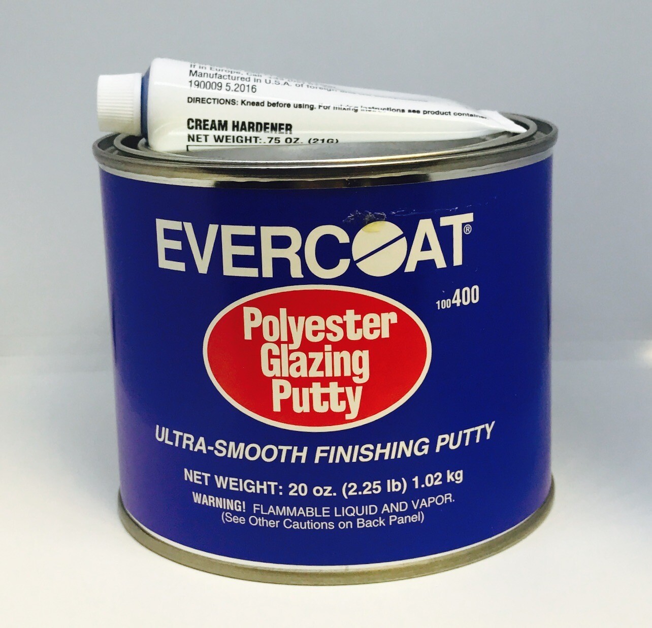 EVERCOAT 400 ULTRA SMOOTH FINISHING POLYESTER GLAZING PUTTY (20 OZ) (FIB400)