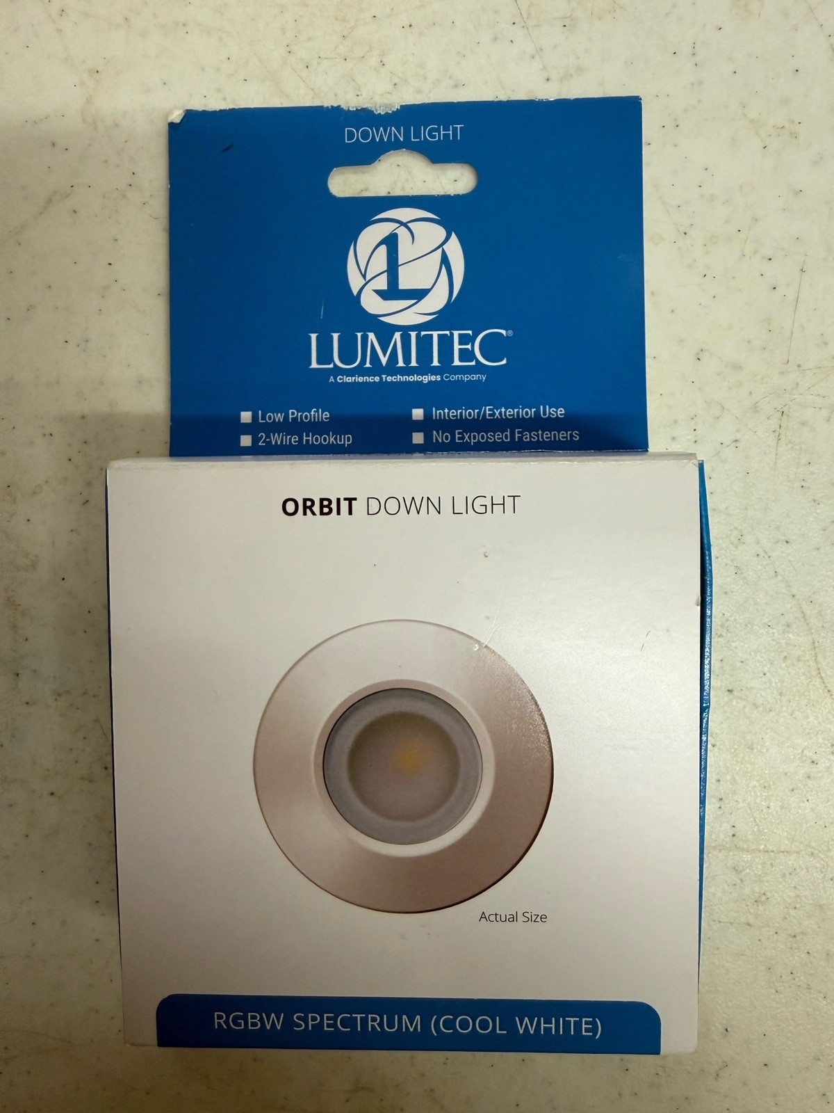 NEW Lumitec Orbit Flush Mount Boat Down Light Spectrum RGBW White 112527 NEW Lumitec Orbit Flush Mount Boat Down Light Spectrum RGBW White 112527