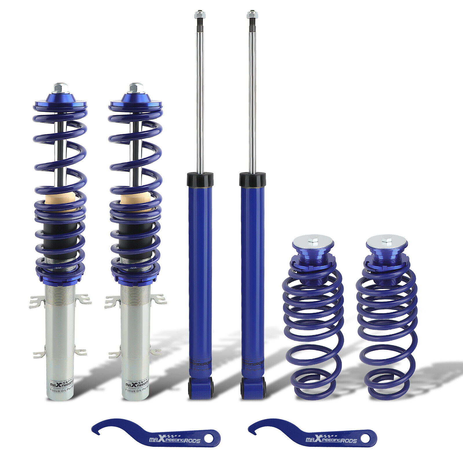STREET COILOVER KIT FITS FOR VW MK4 GOLF / GTI / JETTA / NEW BEETLE NEW 99-05