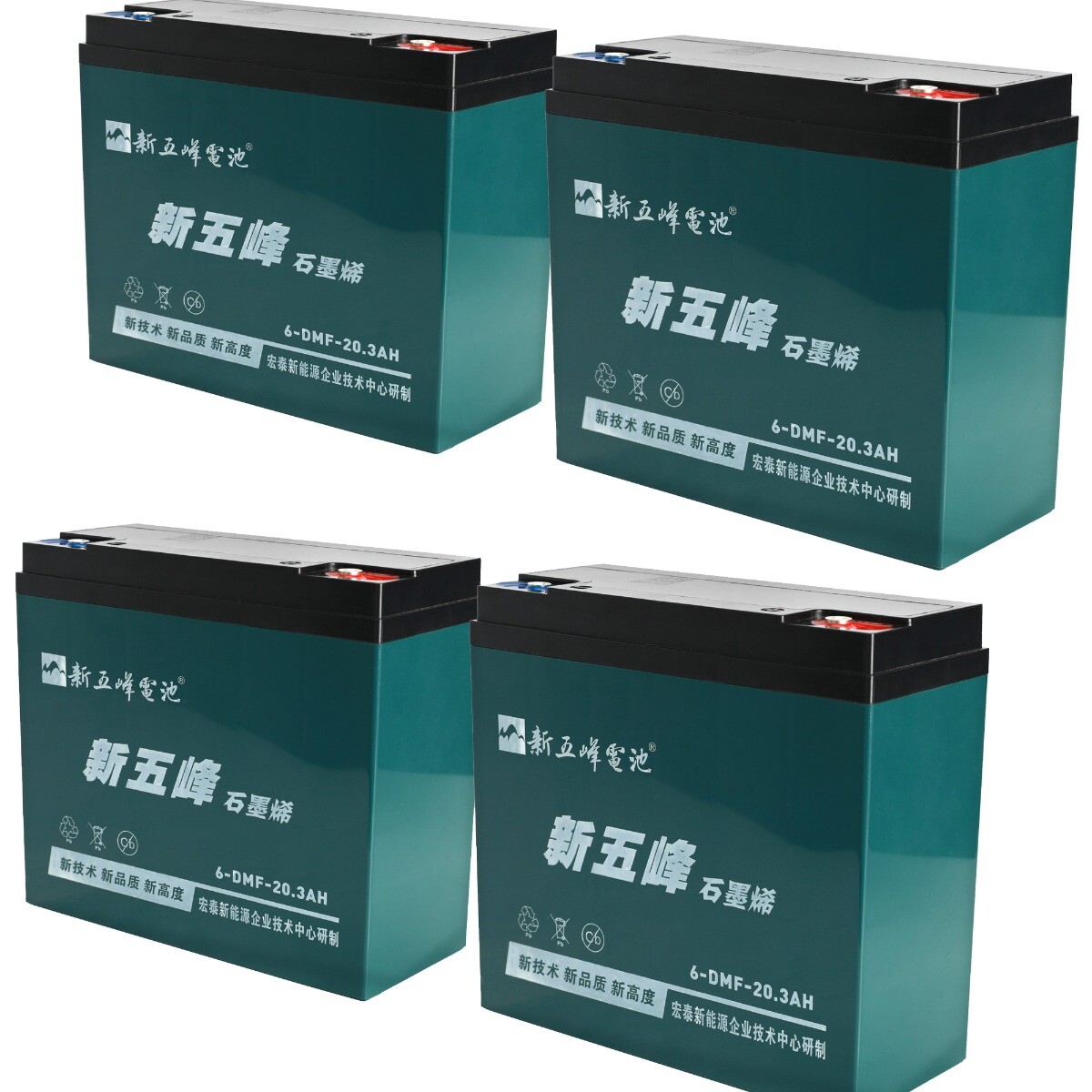 4x 12V 20Ah 6-DZM-20 6-DZF-20 6-DMF-20 Battery For Mobility Scooter Go Kart
