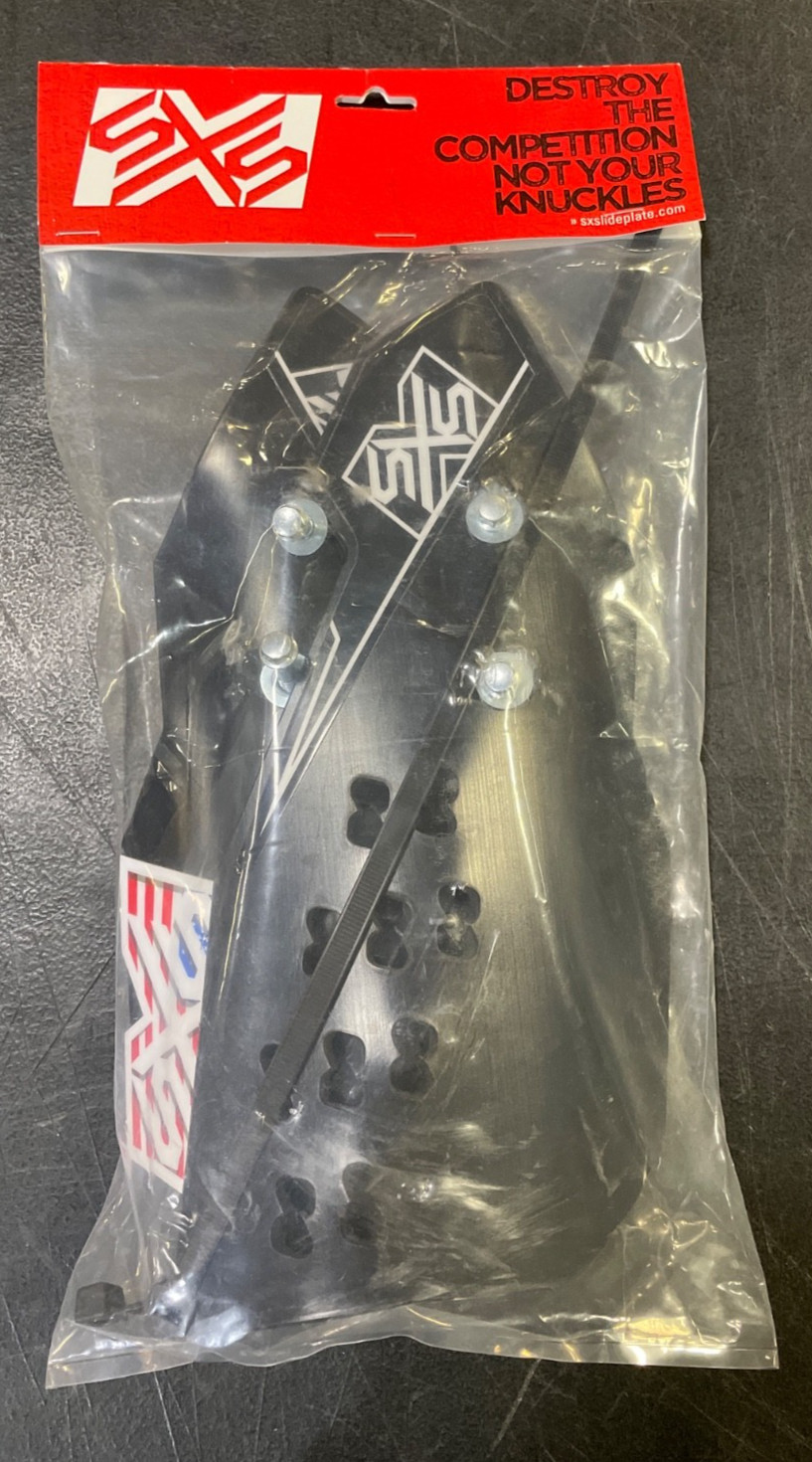 SXS BURLY GUARD “Vented” shields–Black Plastic - 1 pair
