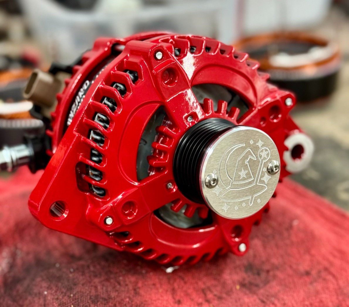 Alt Wizard 340 Amp High Output Alternator Fits 2004-2007 Honda Accord V6 3.0L
