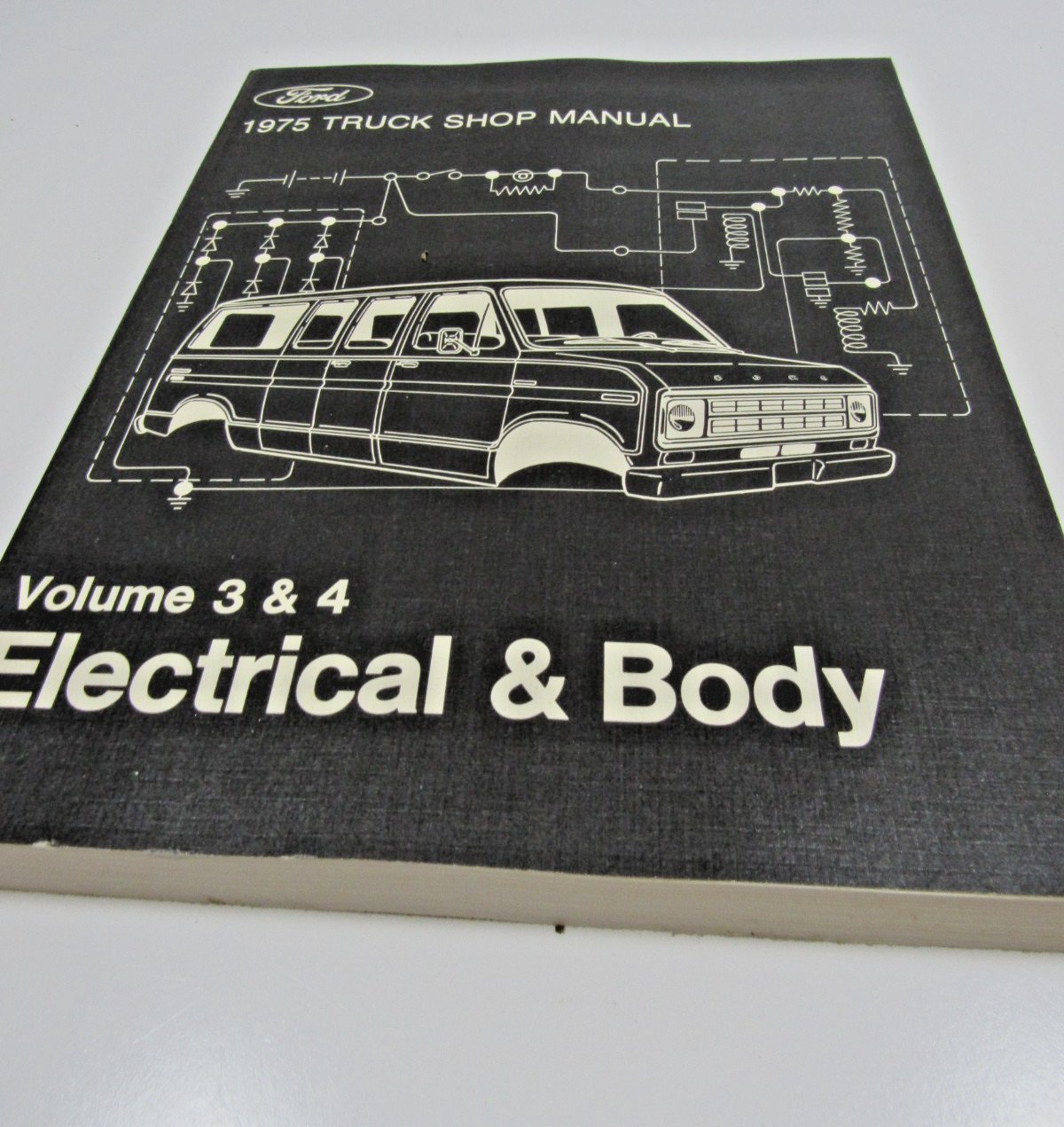Original  1975 Ford Electrical  Body Volume 3  & 4 Shop Truck Manual Repair #BS