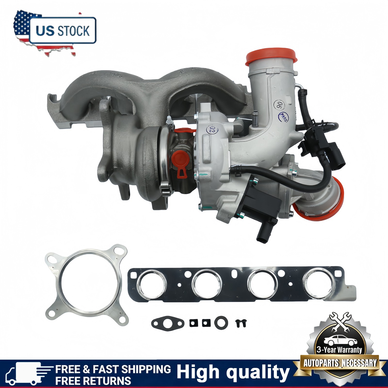 Turbo Turbocharger for Volkswagen Tiguan CC EosGTI 2.0L 2009-2016 06J145702K
