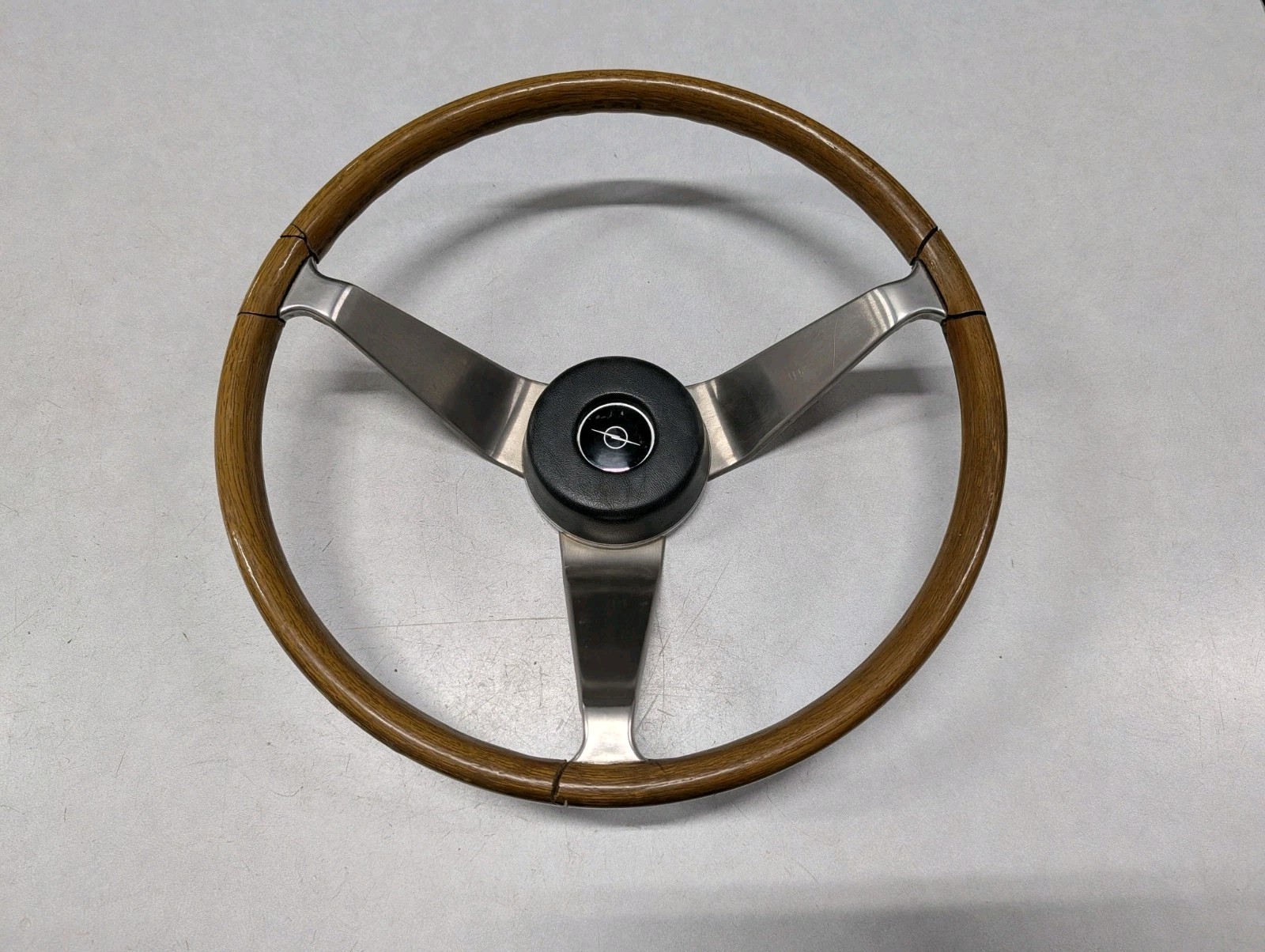 Opel GT Steering Wheel 68-73 Oem Used 13 Inch