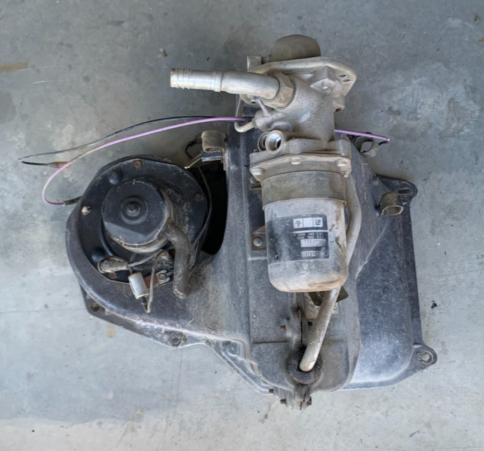 1973-1975 Pontiac Grand Am GTO Can Am AC Heater Evaporator Housing Harrison 1973-1975 Pontiac Grand Am GTO Can Am AC Heater Evaporator Housing Harrison