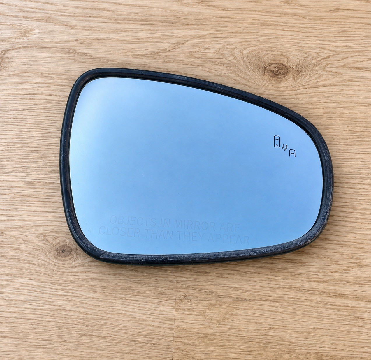 OEM LEXUS 13-19 GS450 350 ES LS RC RIGHT AUTO DIM MIRROR GLASS BLIND SPOT 