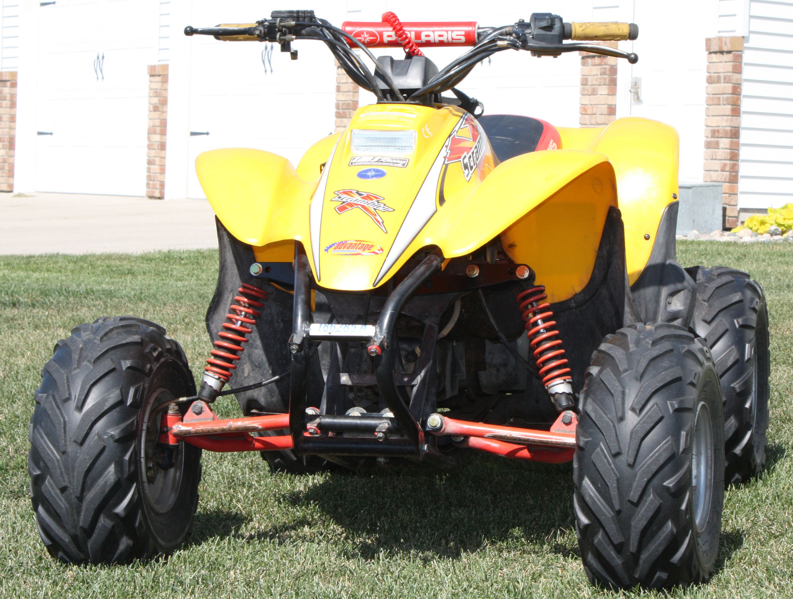 Polaris 2001 Scrambler 90 A-arms & Shocks ATV Widening Kit + 4/110mm 3