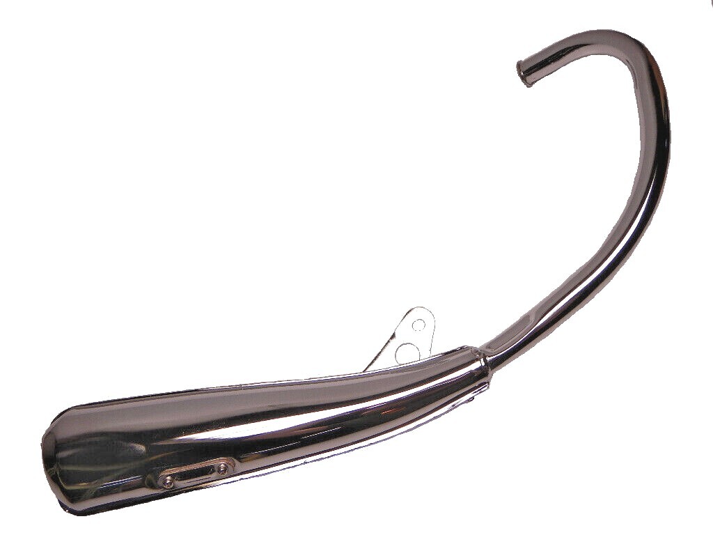NEW CHROME MUFFLER EXHAUST PIPE HONDA 1973-1976 XR75 XR 75 HEADER 1974 1975