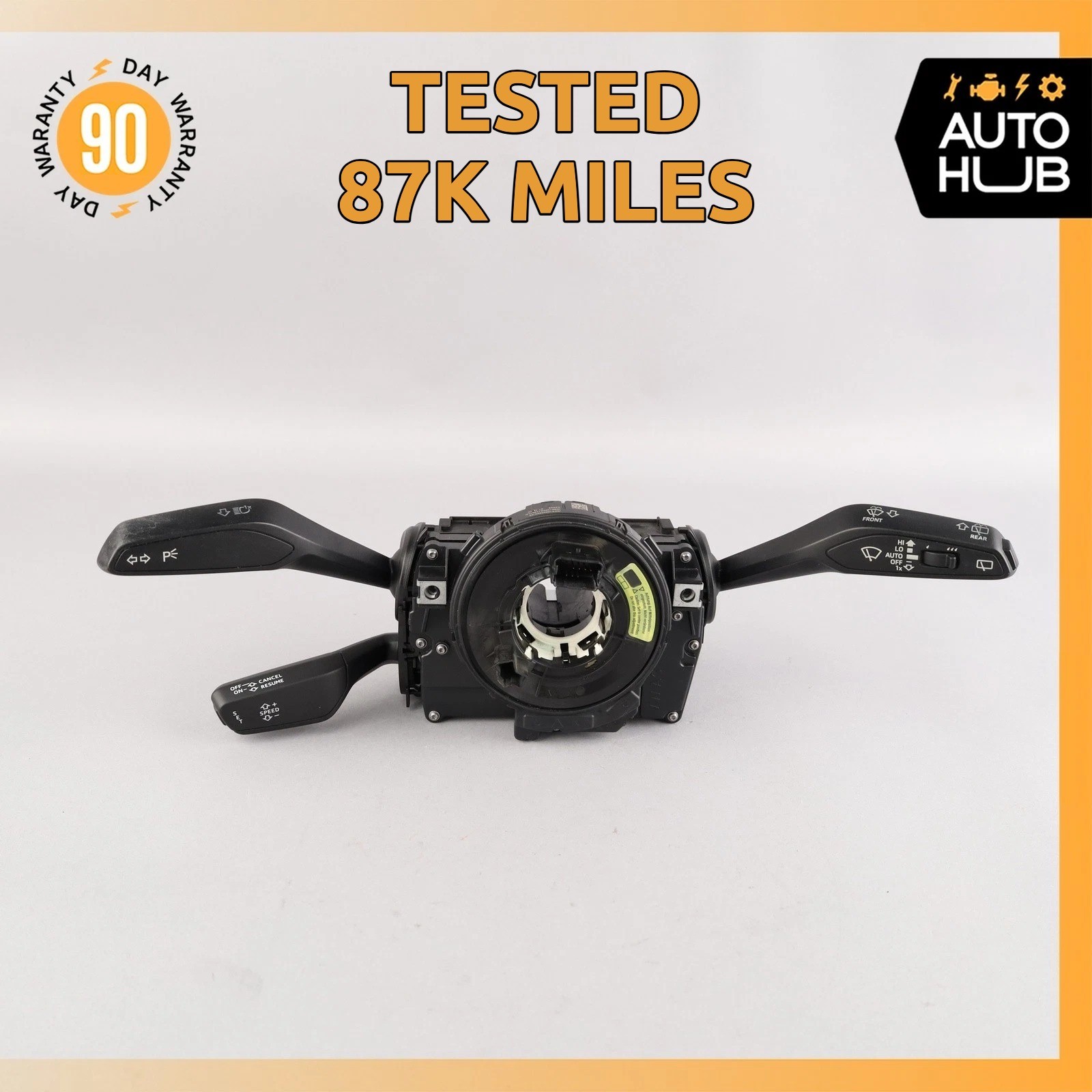 17-24 Audi 4M Q7 Steering Column Control Switch Clockspring OEM 87k
