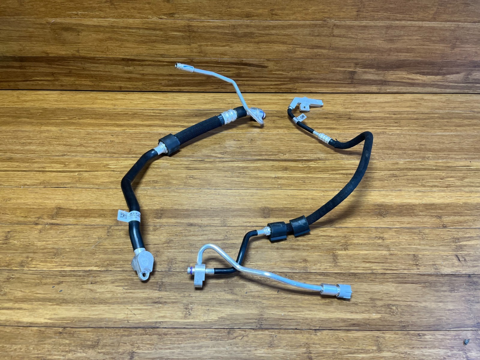 2022-2026 Audi RS6 C8 A/C Refrigerant Suction Hose Pipe Line Set Of 2 OEM