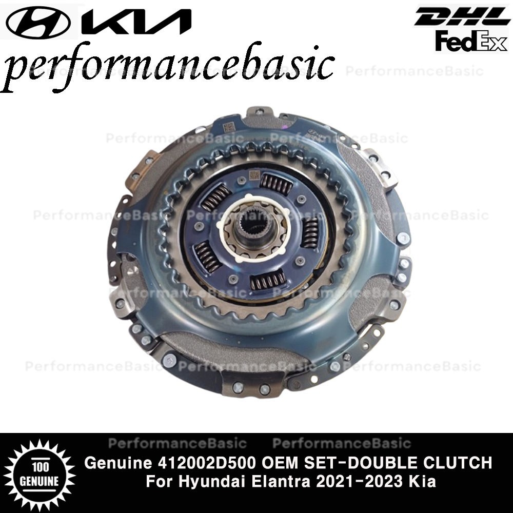 Genuine 412002D500 OEM SET-DOUBLE CLUTCH For Hyundai Elantra 2021-2023 Kia