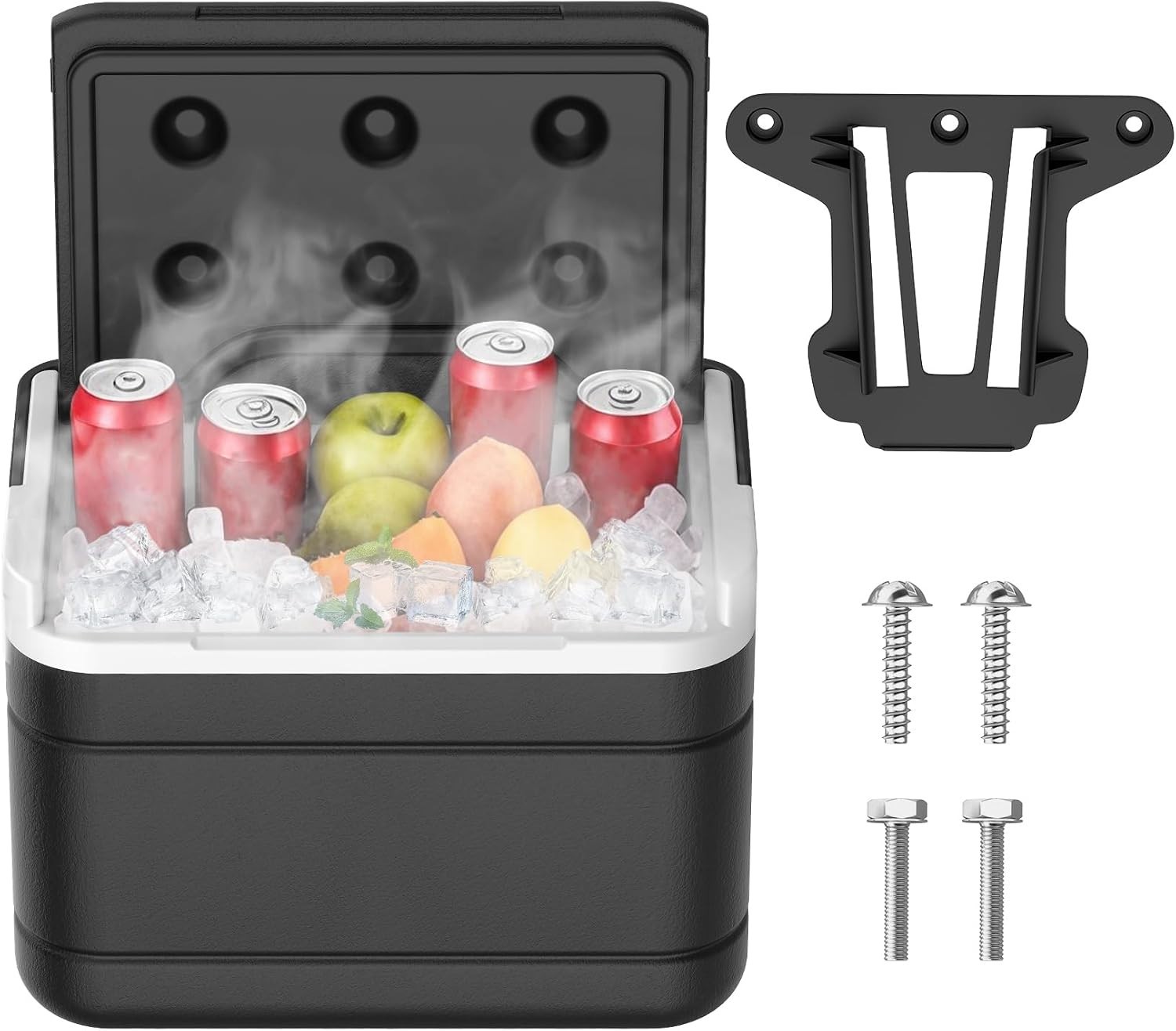 DRIVE UP Golf Cart Ice Cooler with Mounting Bracket for  Club Car Precedent