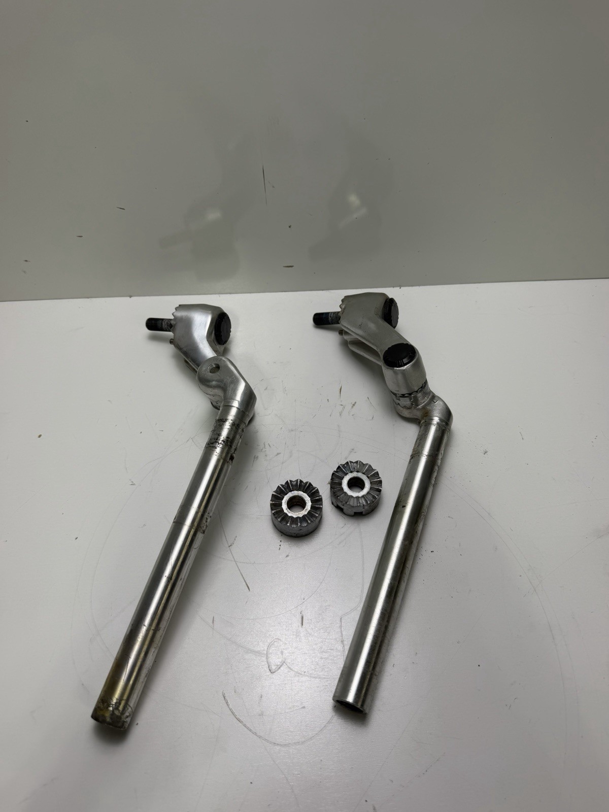 83 Yamaha XJ900RK Seca OEM Handlebar Stub Assembly Set Left Right