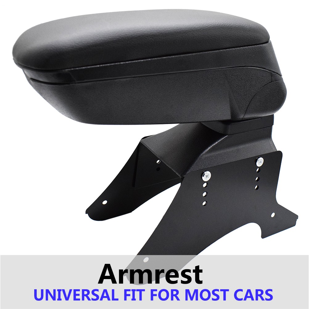 Universal Sliding Armrest Content Box Central Console Black New Container Universal Sliding Armrest Content Box Central Console Black New Container