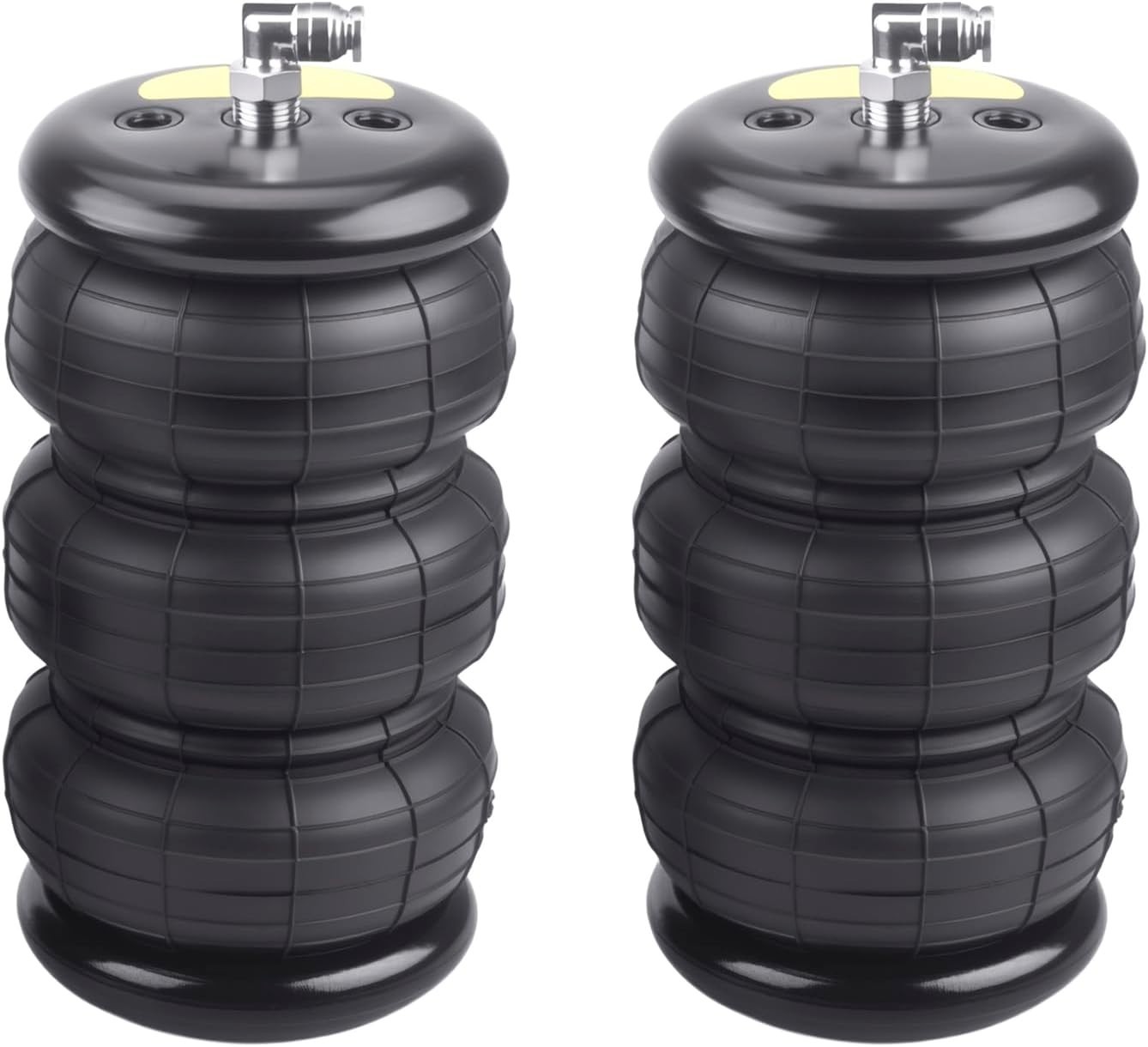 2PCS Air Suspension Spring Triple Bellow Standard 2500 lb 1/4