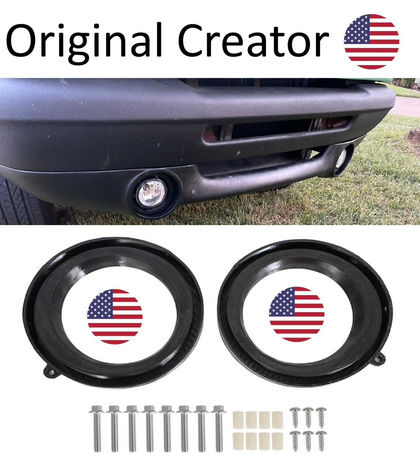 1993-1997 Ford Ranger Fog Light Bracket Alternative F37B-15266-BC, F37B-15267-BC