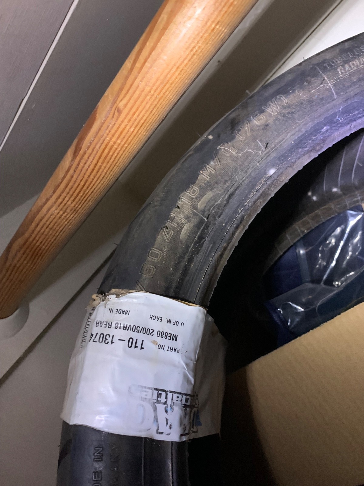 Metzeler ME 888 200/50R18 Rear Tire Marathon Ultra Motorcycle 200 50 18  2703400
