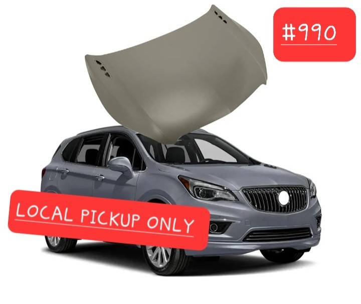 ➿️ Replacement Hood For Buick Envision Body Style 2016-2020 Primed Aluminum