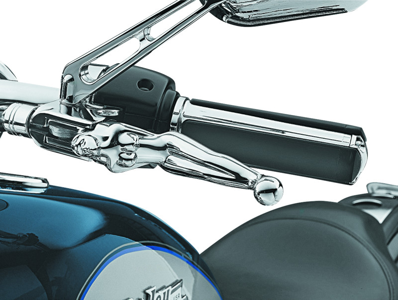 Kuryakyn Silhouette Levers 96-Up Cable Chrome #1049