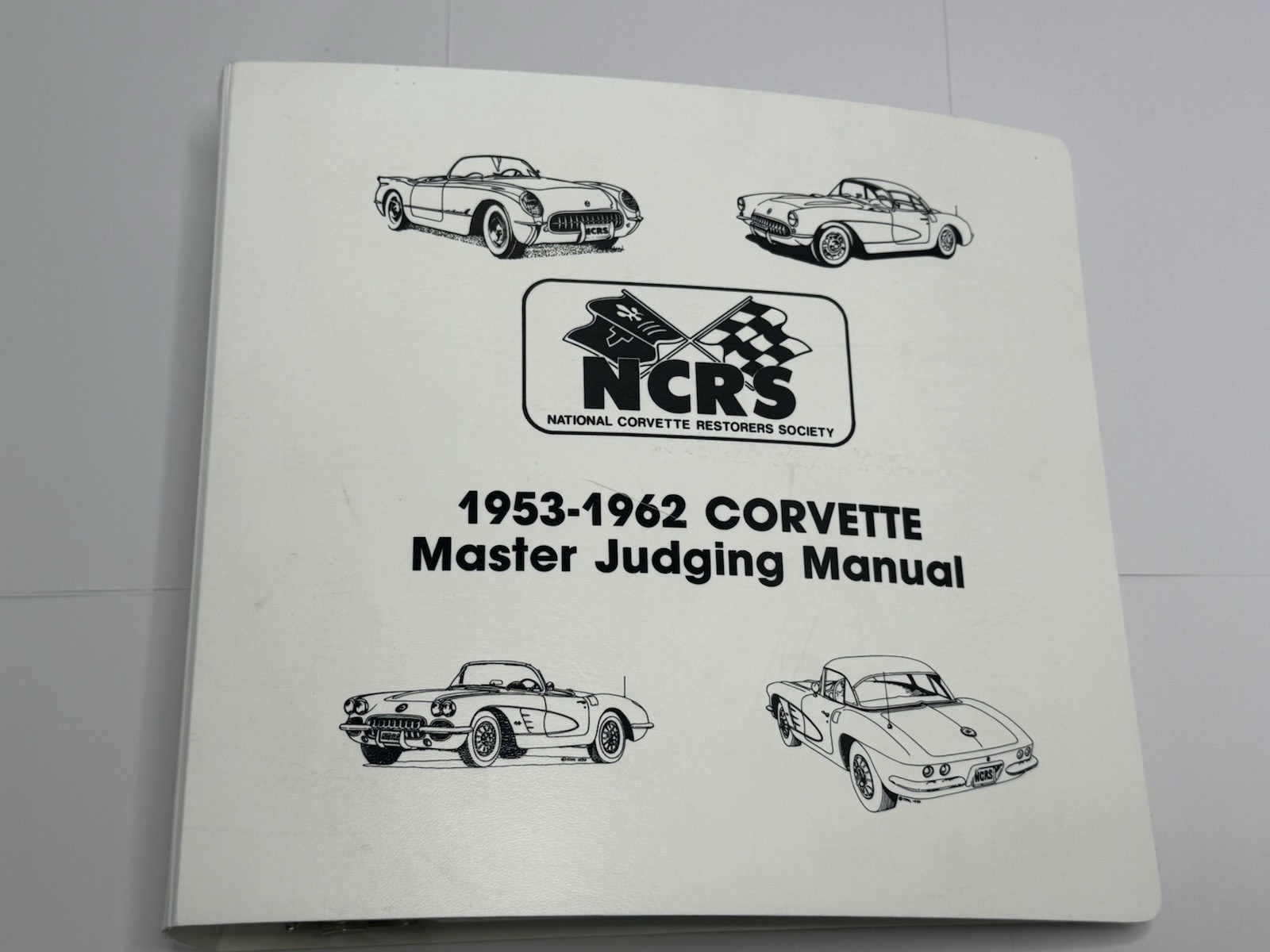 Vintage NCRS National Corvette Restorers Society 1953-1962 Master Judging Manual