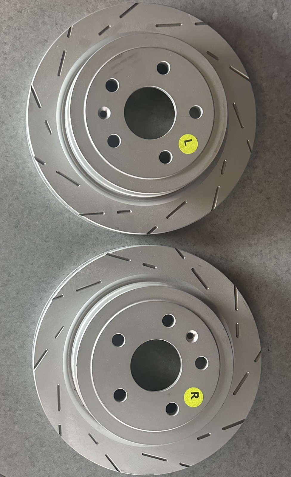 EBC USR BlackDash Series Sport Slotted Brake Rotors &pads for 10-14 Chevy Camaro