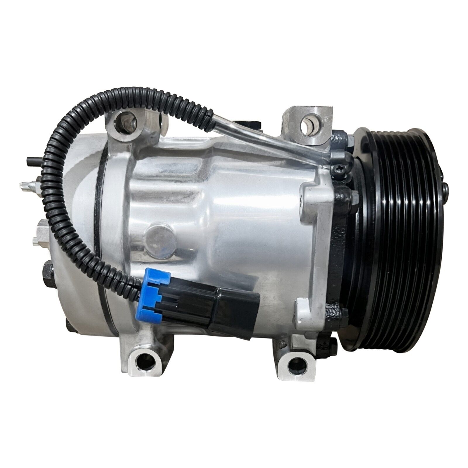 RYC New AC Compressor IH500 Fits Peterbilt 389, 579, 587 Replaces F691015111