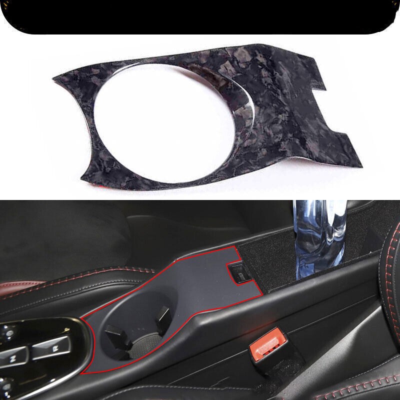 Real Forged Carbon Fiber Central Control Panel Cover Fit for McLaren GT 2019-22