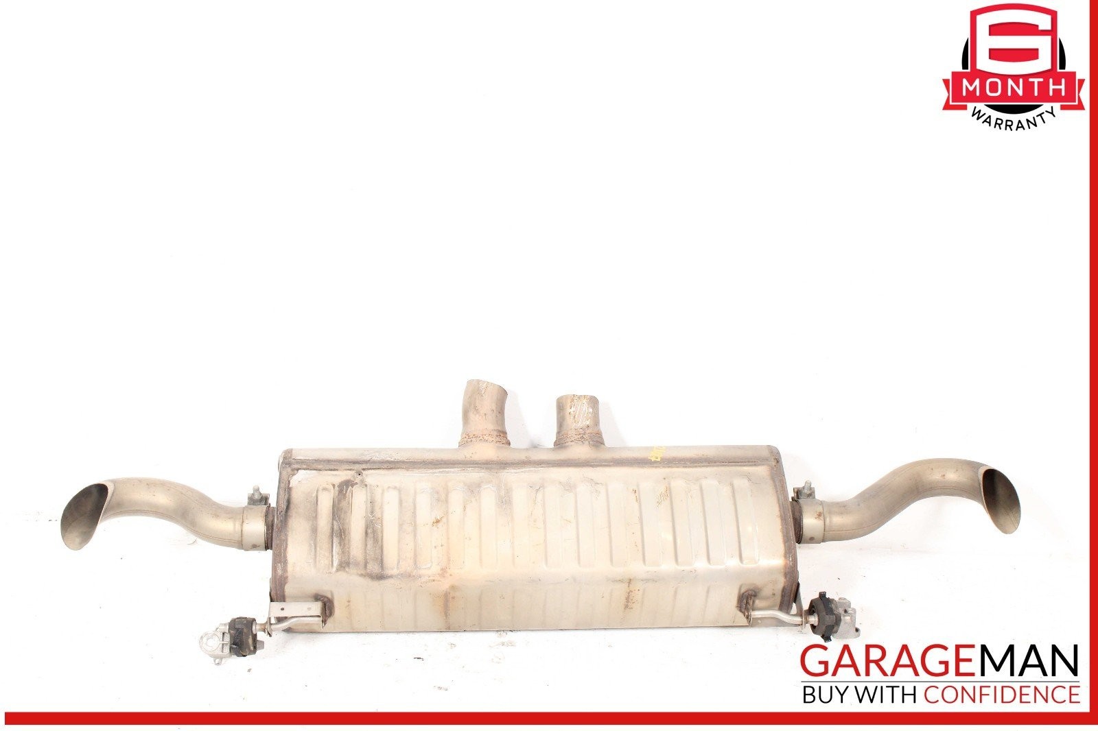 17-24 Audi Q7 Rear Exhaust Muffler OEM